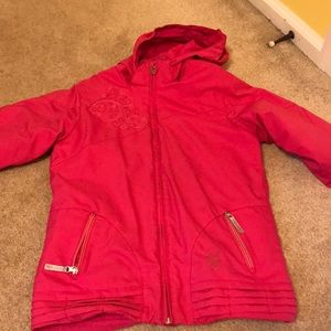 pink spyder winter jacket